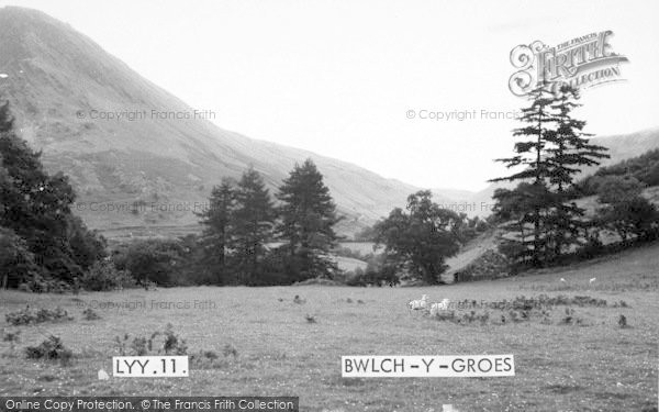 Photo of Llanymawddwy, Bwylch Y Groes c.1955