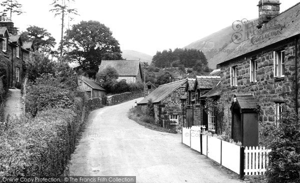 Photo of Llanymawddwy, The Village c.1955