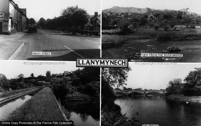 Photo of Llanymynech, Composite c.1960