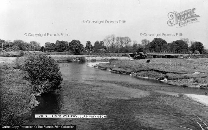 Photo of Llanymynech, The River Vyrnwy c.1960