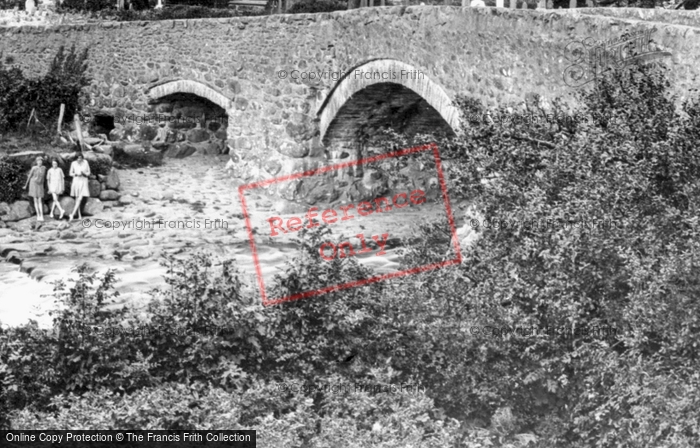 Photo of Llanystumdwy, Bridge 1930