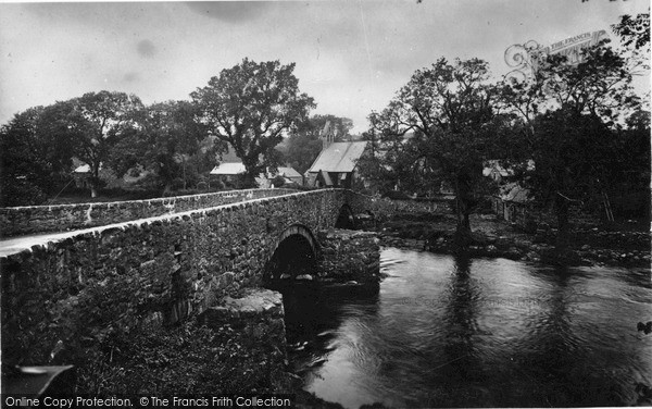 Photo of Llanystumdwy, Bridge And The River Dwyfawr 1931