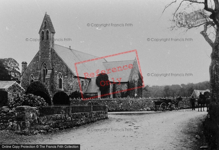 Photo of Llanystumdwy, St John The Baptist's Church 1889