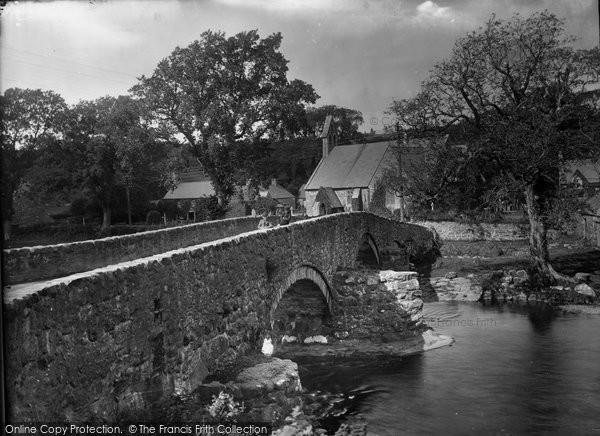 Photo of Llanystumdwy, The Bridge 1925