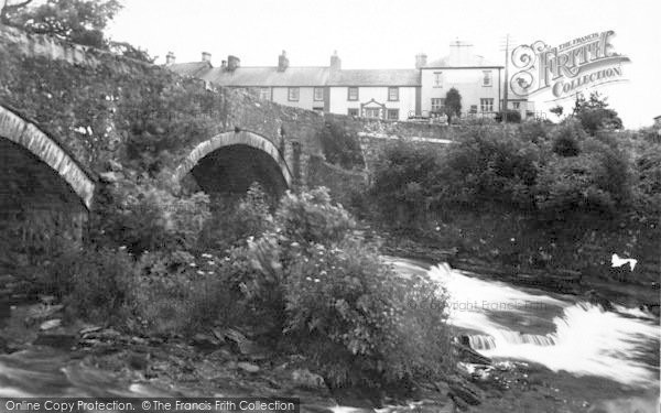 Photo of Llanystumdwy, The Bridge And The Lloyd George Museum c.1955