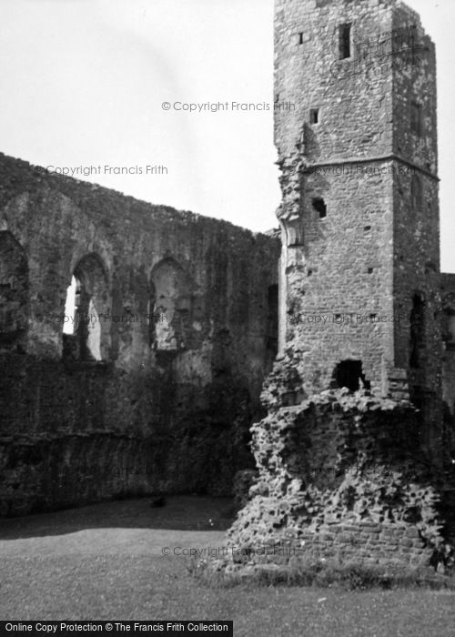 Photo of Llawhaden, Castle 1953