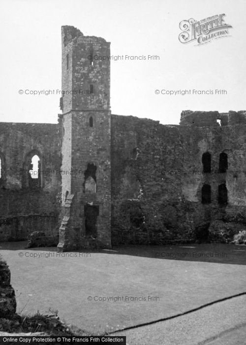 Photo of Llawhaden, Castle 1953