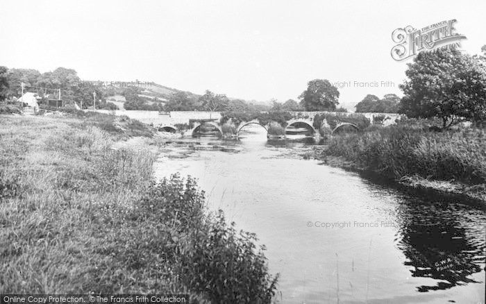 Photo of Llechryd, Bridge c.1930