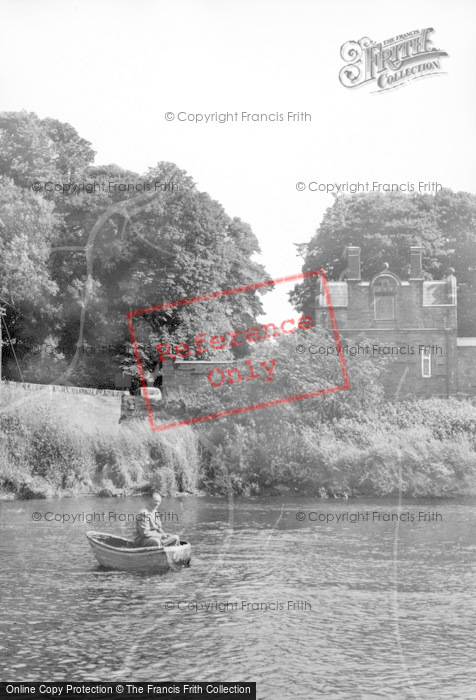 Photo of Llechryd, The River c.1950