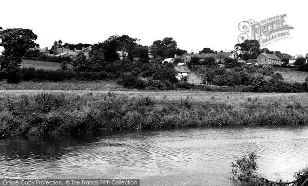 Photo of Llechryd, The River Teifi c.1960