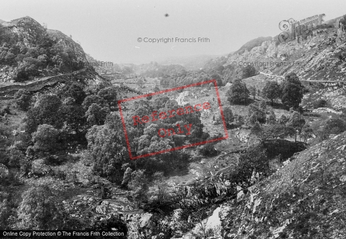 Photo of Lledr Valley, 1892