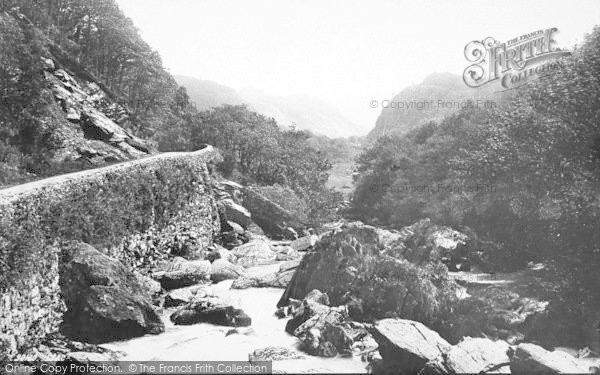 Photo of Lledr Valley, 1892