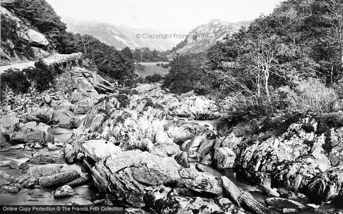 Photo of Lledr Valley, c.1870