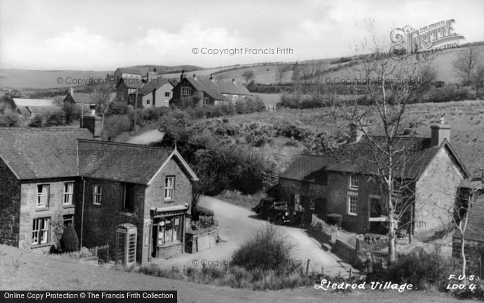 Photo of Lledrod, The Village c.1955