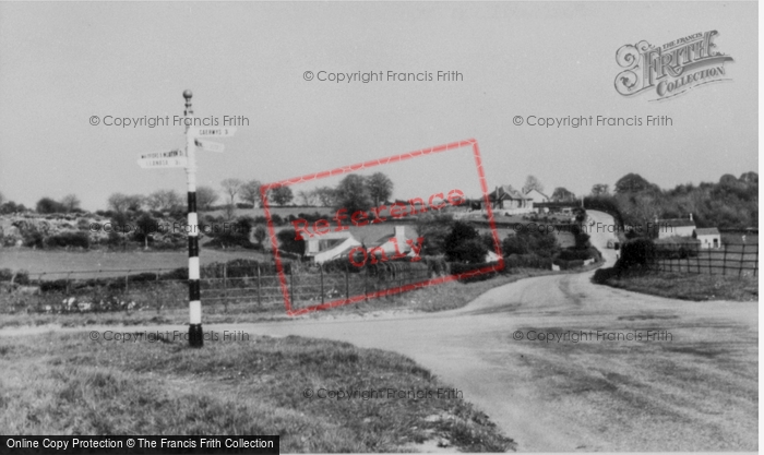 Photo of Lloc, Penfforddllan Crossing c.1955