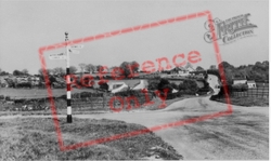 Penfforddllan Crossing c.1955, Lloc