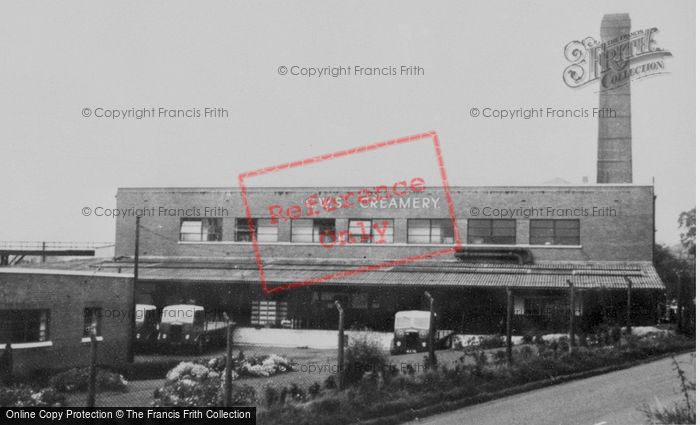 Photo of Llwydcoed, Cws Creamery c.1955