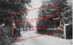 Merthyr Road c.1955, Llwydcoed