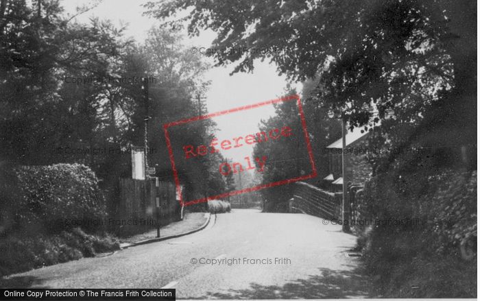 Photo of Llwydcoed, Merthyr Road c.1955