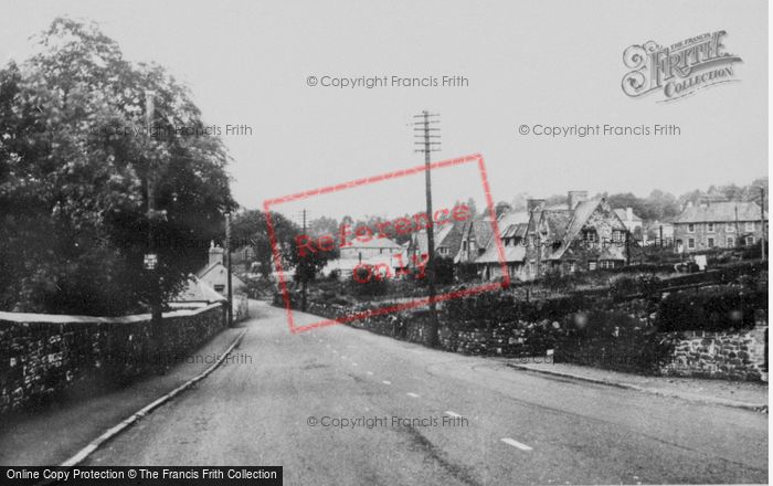 Photo of Llwydcoed, Merthyr Road c.1955