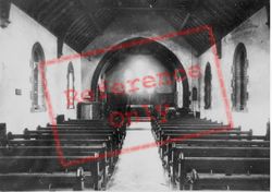 St James Church Interior c.1955, Llwydcoed