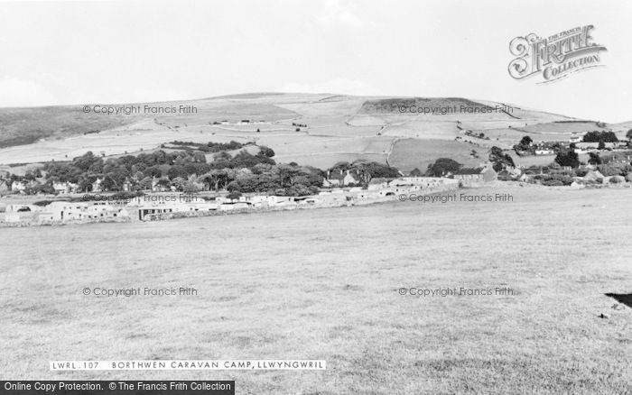 Photo of Llwyngwril, Borthwen Caravan Camp c.1960