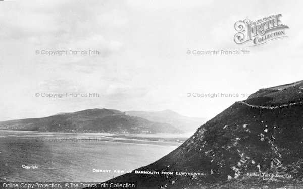 Photo of Llwyngwril, Distant View Of Barmouth c.1930