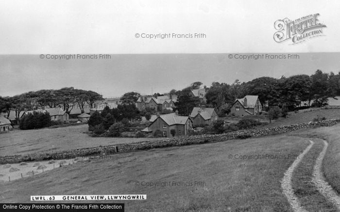 Photo of Llwyngwril, General View c.1955