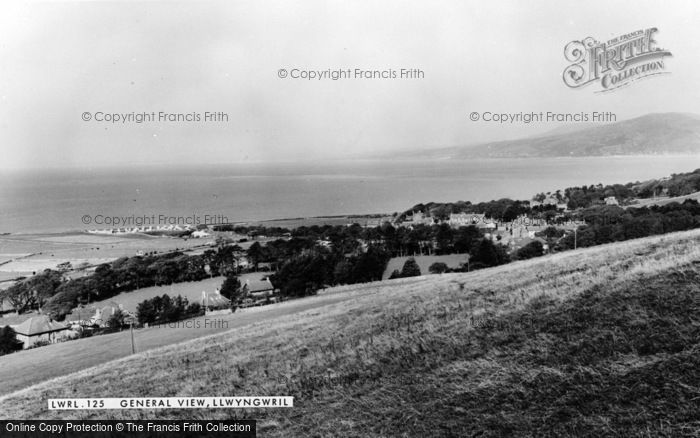 Photo of Llwyngwril, General View c.1960