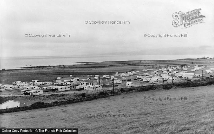 Photo of Llwyngwril, Gwril Caravan Park c.1960