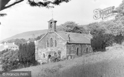 St Celynin's Church c.1936, Llwyngwril