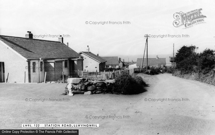 Photo of Llwyngwril, Station Road c.1960