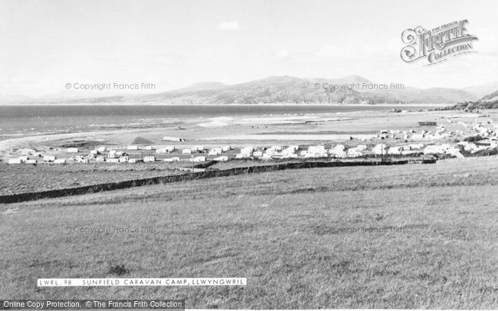 Photo of Llwyngwril, Sunfield Caravan Camp c.1960