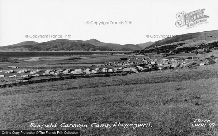 Photo of Llwyngwril, Sunfield Caravan Camp c.1960