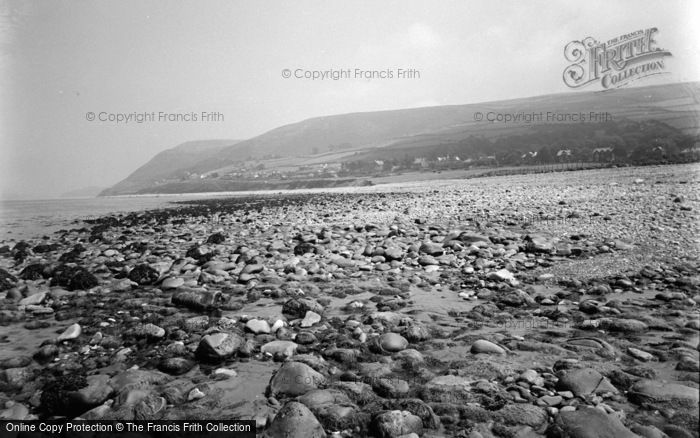 Photo of Llwyngwril, The Beach 1957