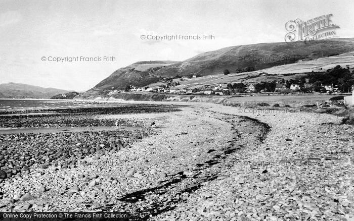 Photo of Llwyngwril, The Beach c.1960