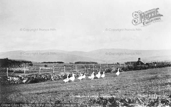 Photo of Llwyngwril, The Hills c.1930