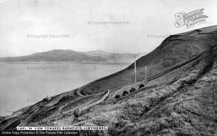 Photo of Llwyngwril, The View Towards Barmouth c.1960