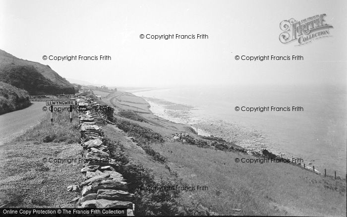 Photo of Llwyngwril, View From Heol Gai 1957