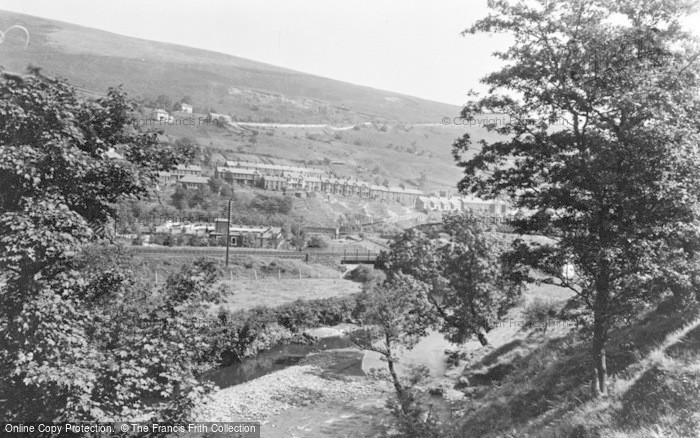 Photo of Llwynypia, A Glimpse Of The River c.1955