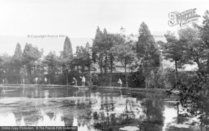 Photo of Llwynypia, Lake Glyncornel c.1955