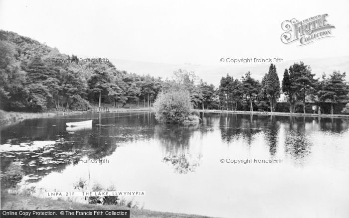 Photo of Llwynypia, The Lake c.1955