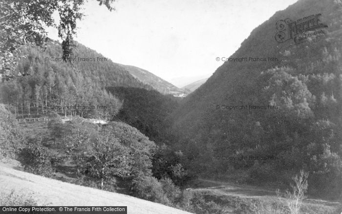 Photo of Llyfnant Valley, c.1900