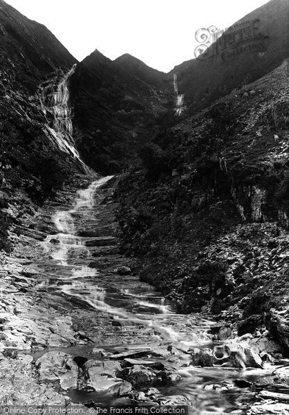 Photo of Llyfnant Valley, Cwm Rhaidr Falls 1892