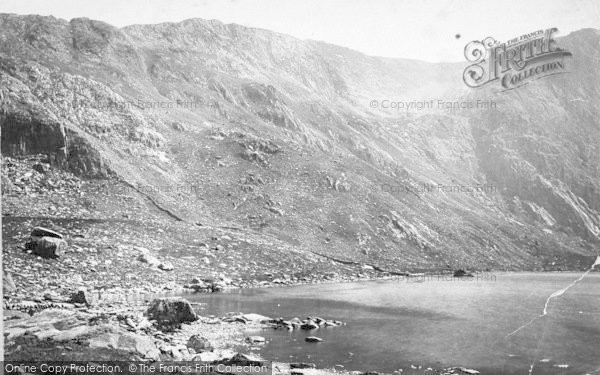 Photo of Llyn Idwal, 1890