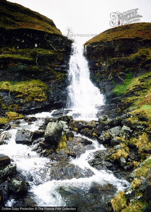 Photo of Llyn Y Fan Fawr, Nant Y Llyn, Waterfall c.1985