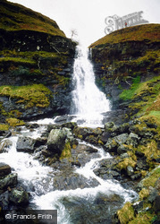 Nant Y Llyn, Waterfall c.1985, Llyn Y Fan Fawr