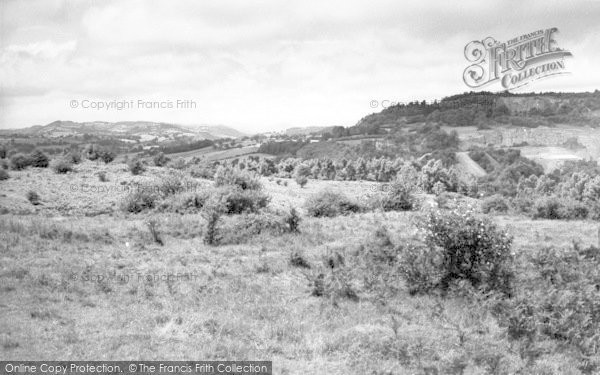 Photo of Llynclys, Tanat Valley From Llynclys Hill c.1960