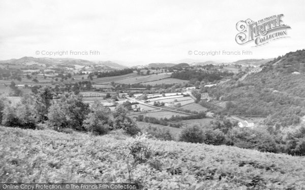 Photo of Llynclys, Tanat Valley From Llynclys Hill c.1960