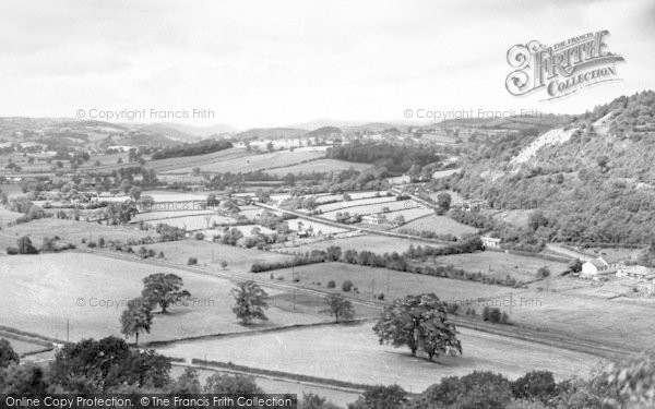 Photo of Llynclys, Tanat Valley From Llynclys Hill c.1960